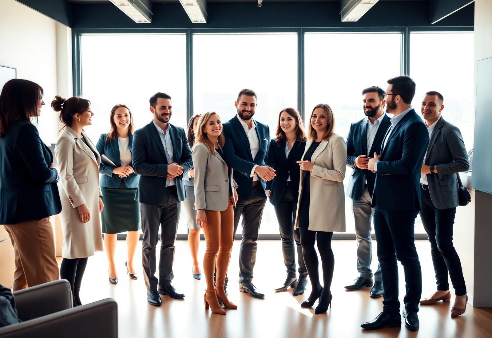 Team von PZS Personalzentrale Services begrüßt neue Mitarbeiter